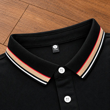 Classic Stripe Polo Shirt