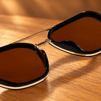 Clean Double Bridge Sunglasses