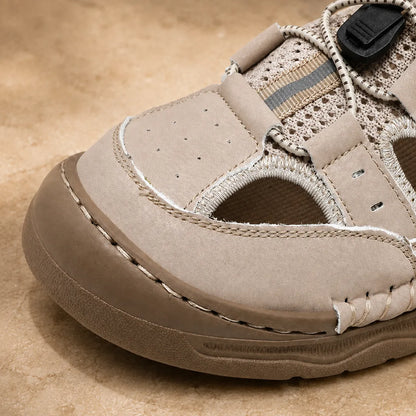 Closed-Toe Strap Sandals