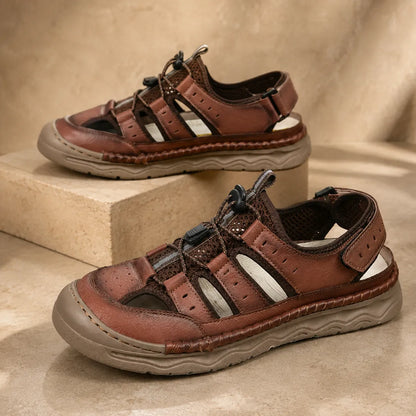 Closed-Toe Strap Sandals