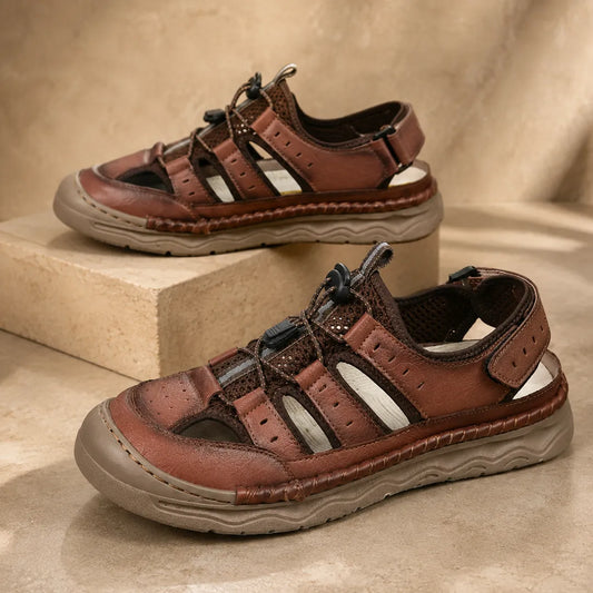 Closed-Toe Strap Sandals