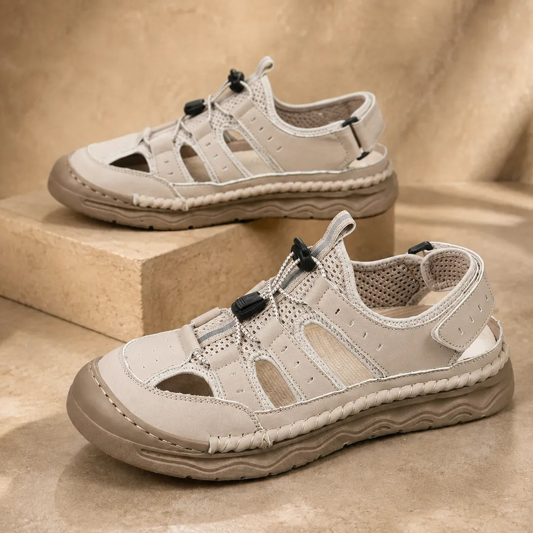 Closed-Toe Strap Sandals