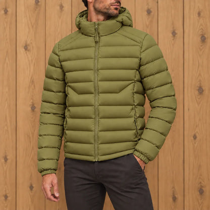 Convertible Hood Puffer Jacket