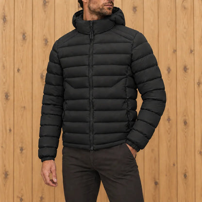 Convertible Hood Puffer Jacket