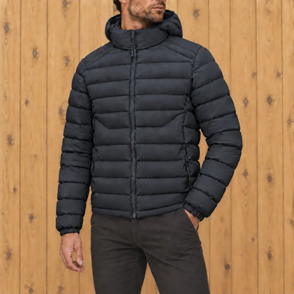 Convertible Hood Puffer Jacket