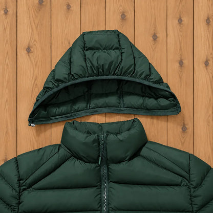 Convertible Hood Puffer Jacket
