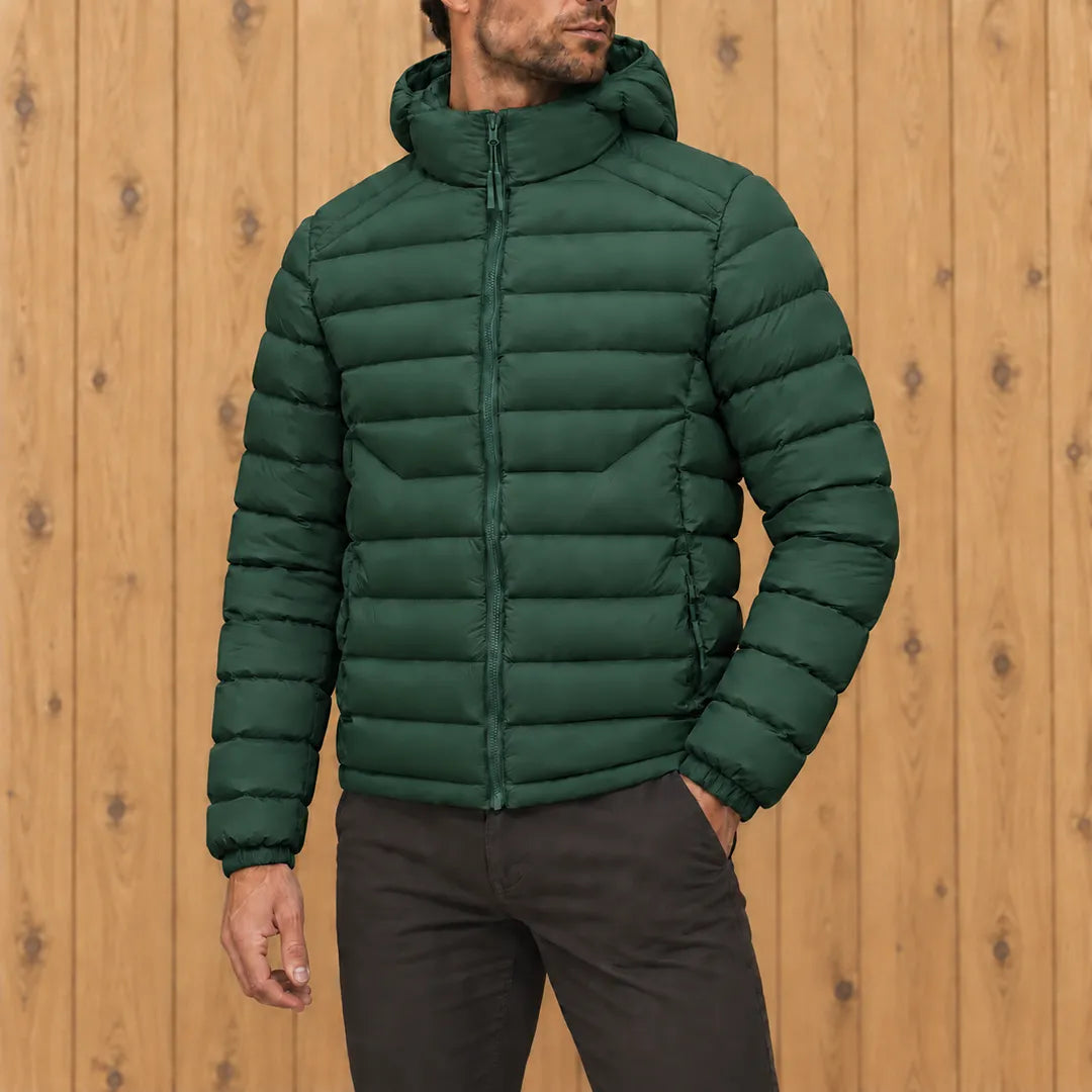 Convertible Hood Puffer Jacket