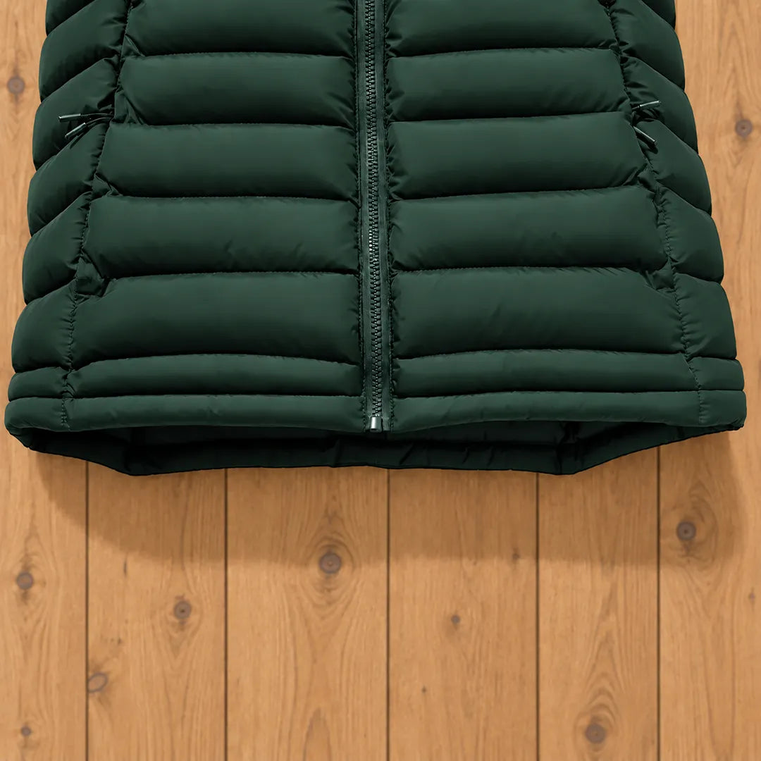 Convertible Hood Puffer Jacket