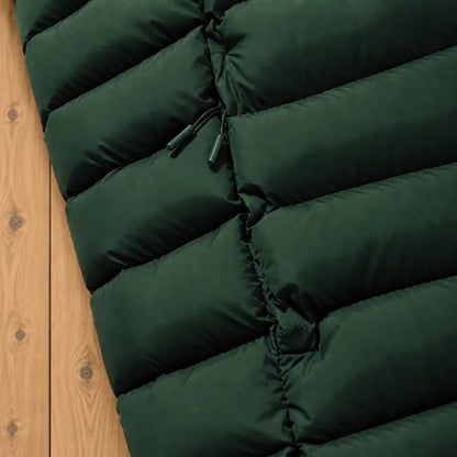 Convertible Hood Puffer Jacket