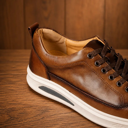 Cowhide Casual Sneakers