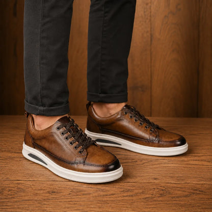 Cowhide Casual Sneakers