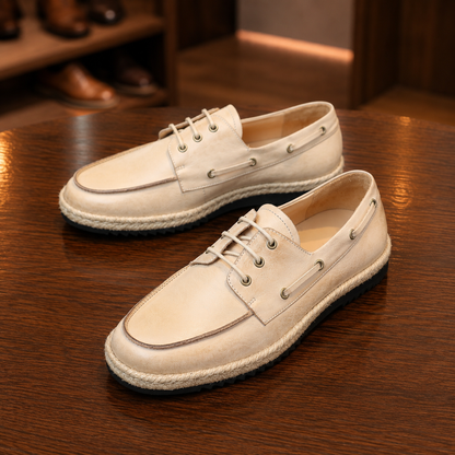 Classic Moc-Toe Leather Shoes