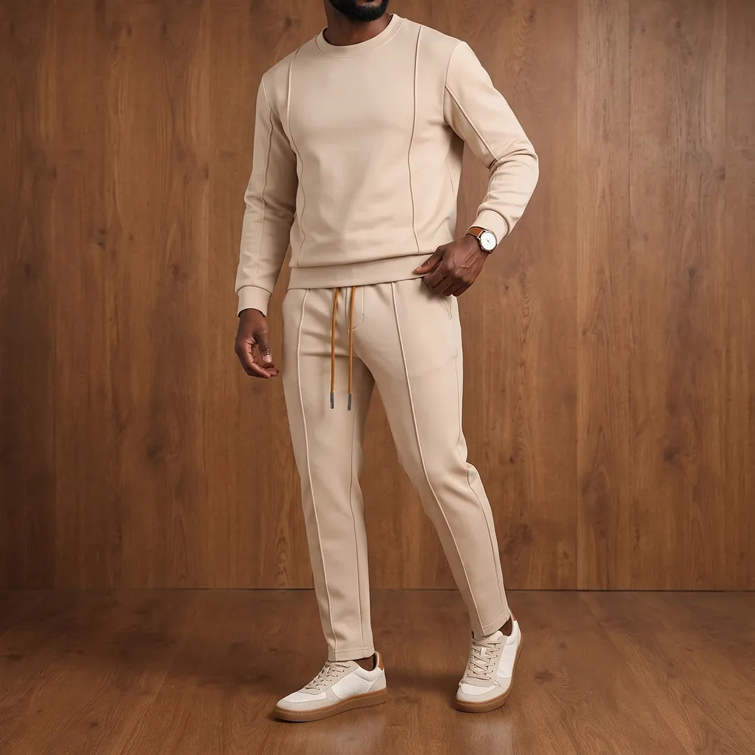 Crewneck Two-Piece Set