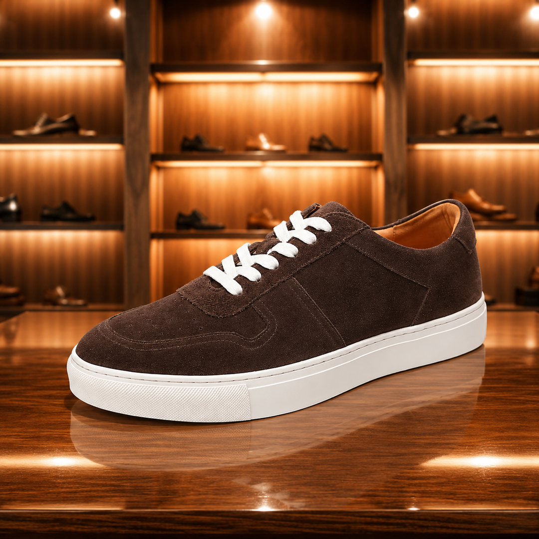 Modern Suede Casual Sneakers