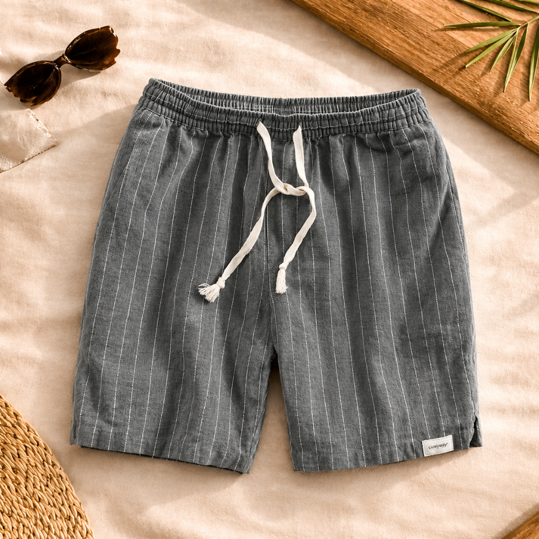 Stripe Casual Shorts