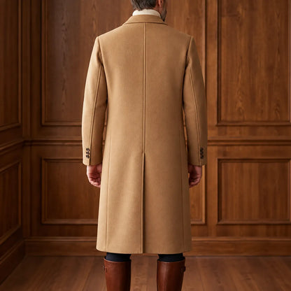 Double-Breasted Long Coat