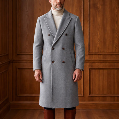Double-Breasted Long Coat