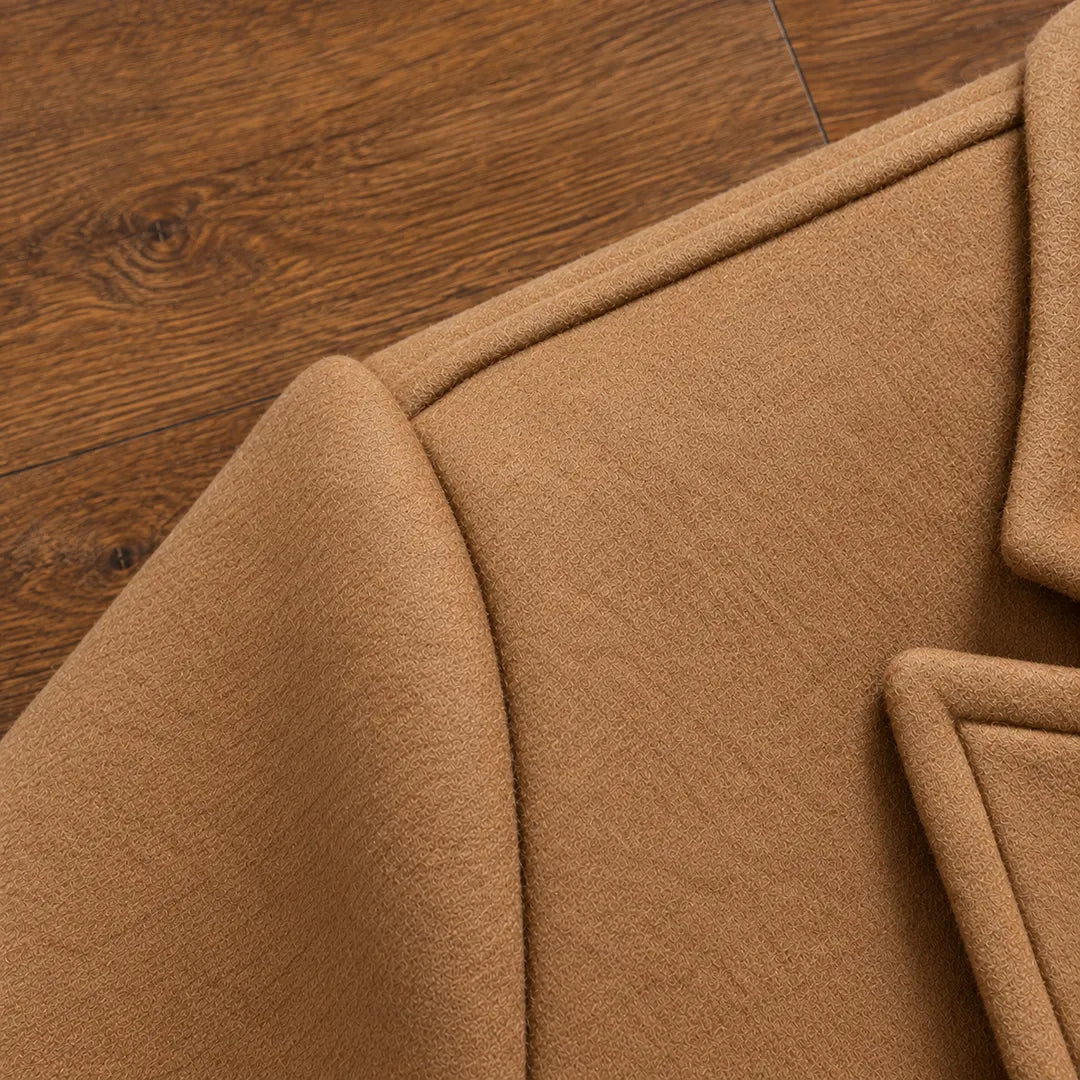 Double-Breasted Long Coat