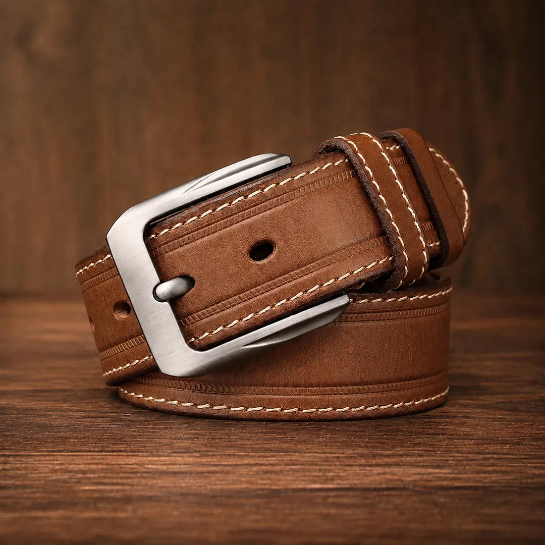 Edge-Stitched Belt