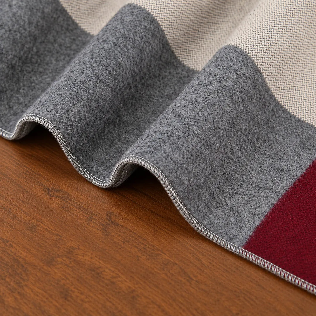 Elegant Color Block Scarf