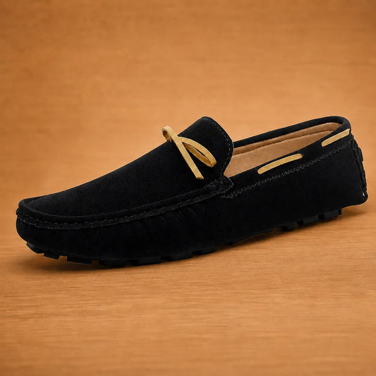 Front Lace Detail Loafers