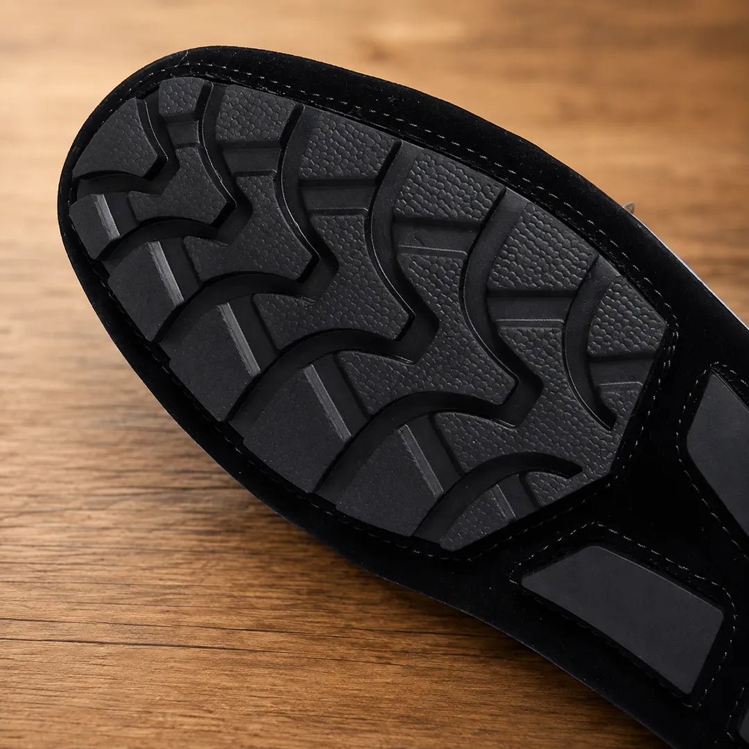 Front Lace Detail Loafers