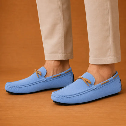 Front Lace Detail Loafers