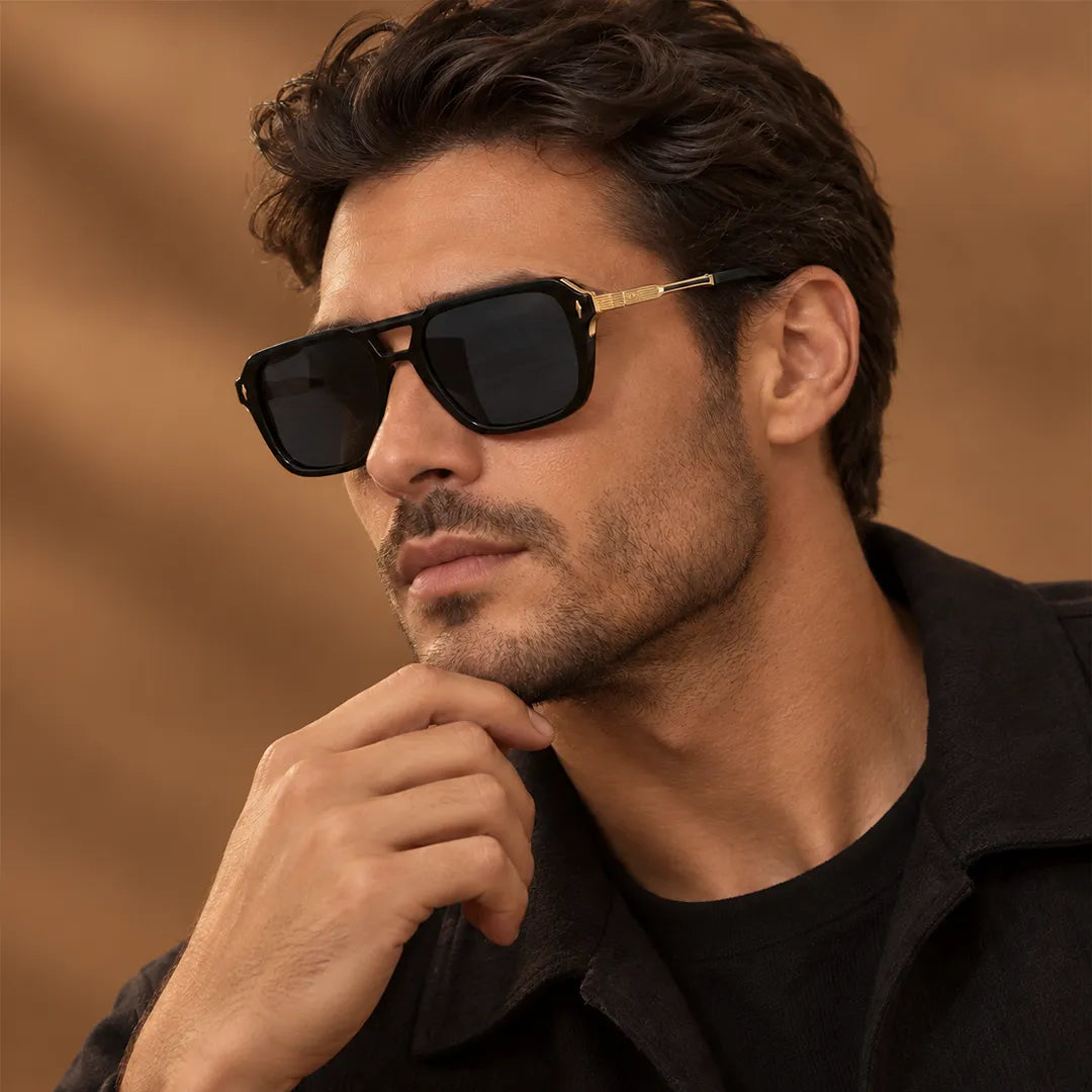 Gold Accent Sunglasses