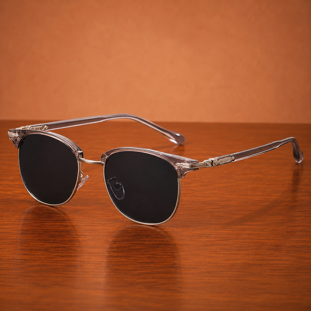 Classic Round Frame Sunglasses