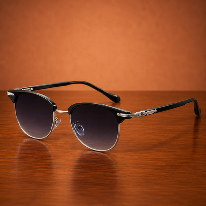 Classic Round Frame Sunglasses