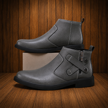 Classic Side-Zip Ankle Boots