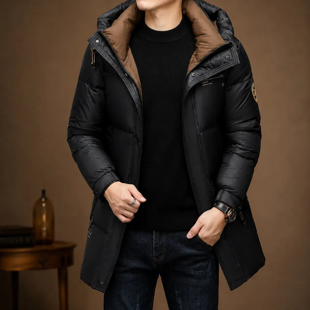 Hooded Down Winter Coat