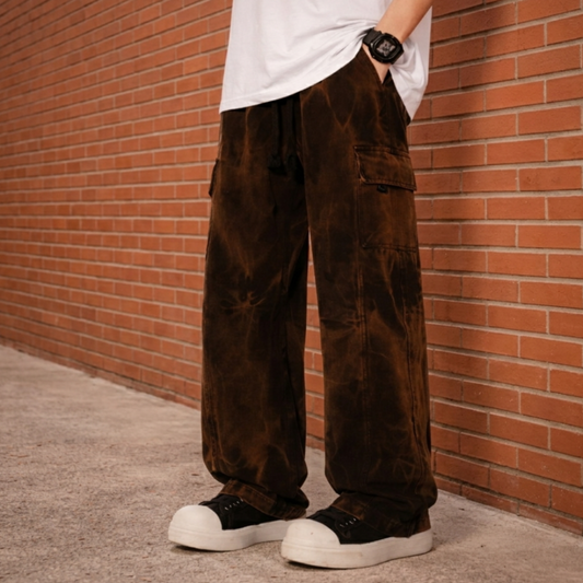 Cotton Washed Trousers