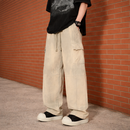 Cotton Washed Trousers