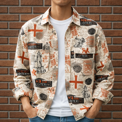 Graphic Long-Sleeve Shirt
