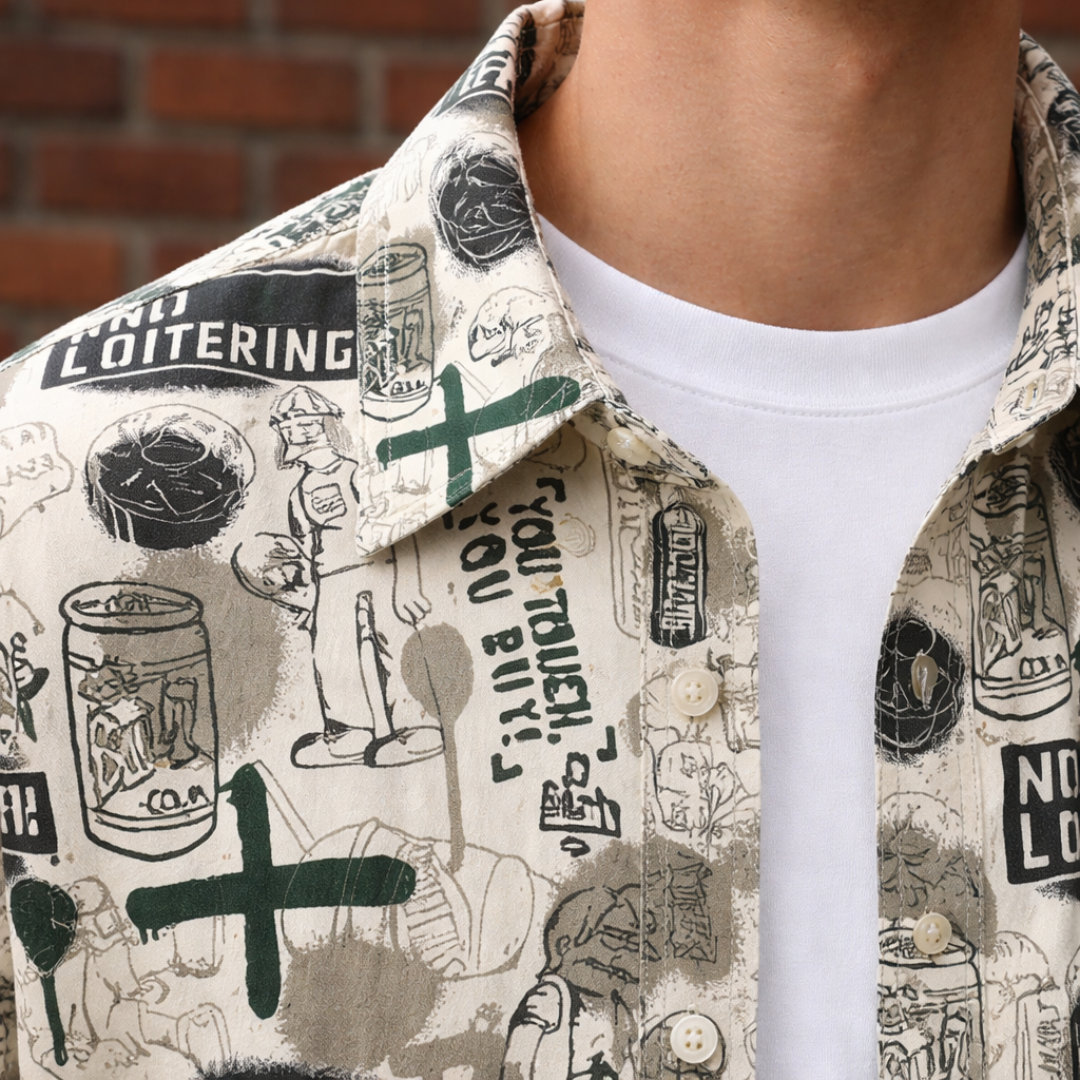 Graphic Long-Sleeve Shirt