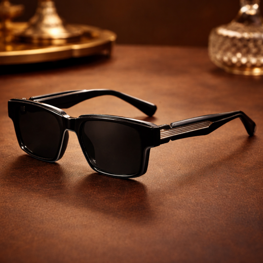 Retro Rectangle Sunglasses