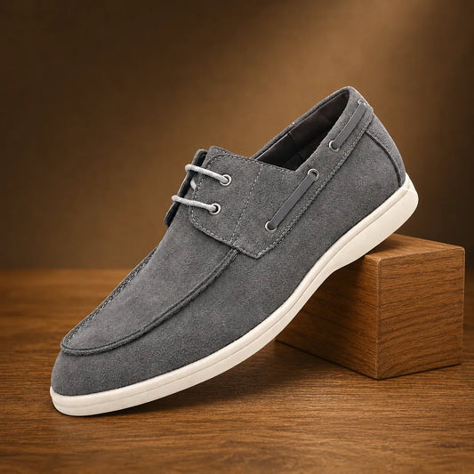Lace-Up Boat Shoes