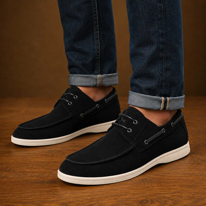 Lace-Up Boat Shoes