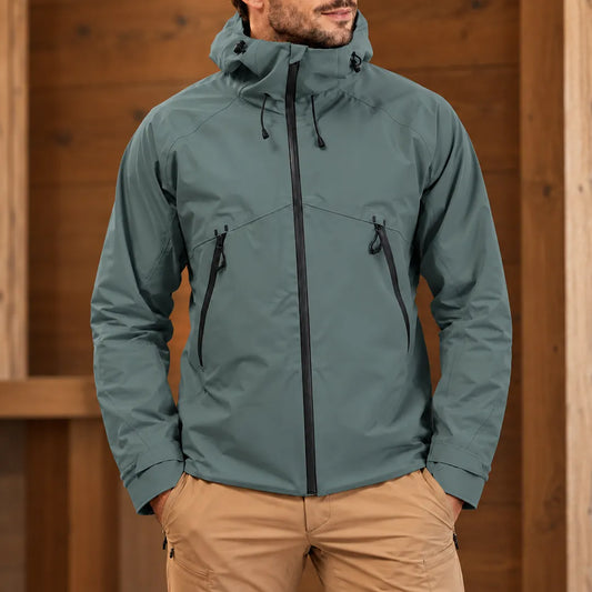 Light Hooded Zip Jacket