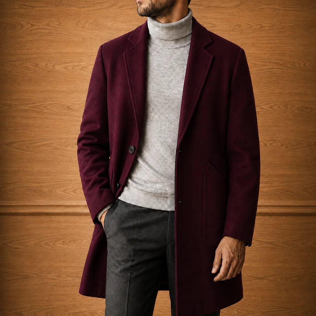 Longline Lapel Coat