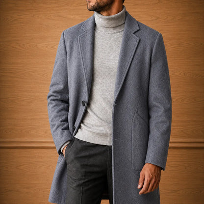 Longline Lapel Coat