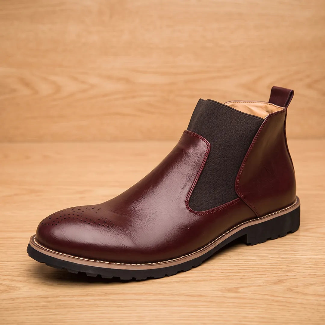 Lug Sole Chelsea Boots
