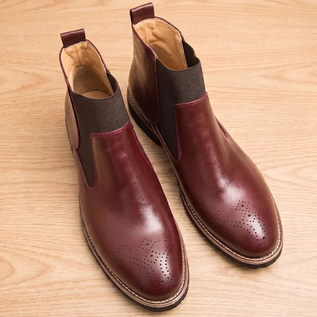 Lug Sole Chelsea Boots
