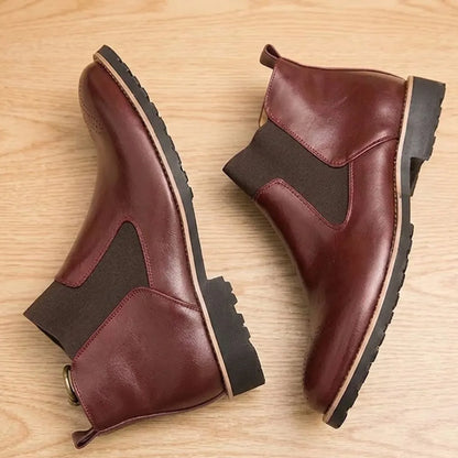 Lug Sole Chelsea Boots