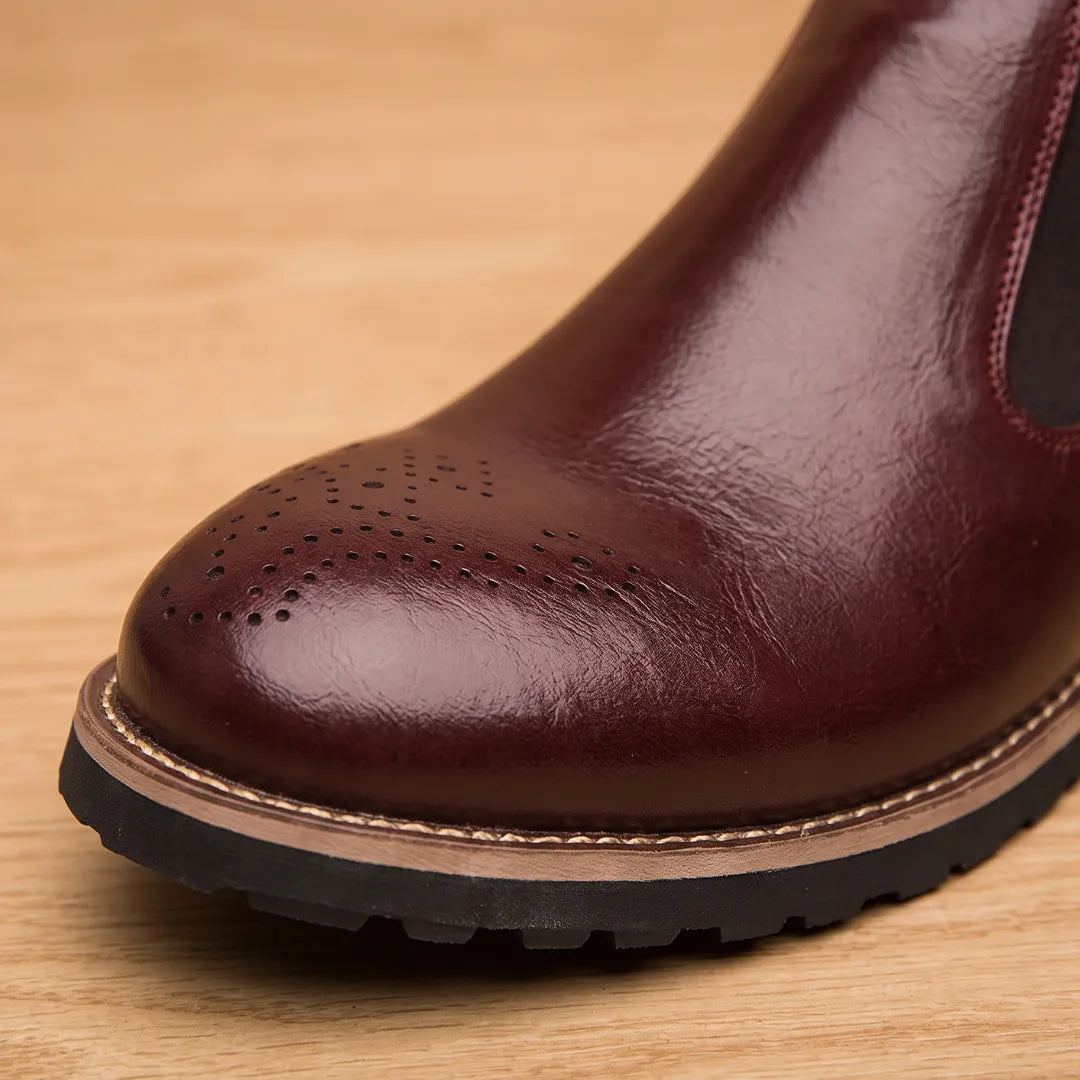 Lug Sole Chelsea Boots