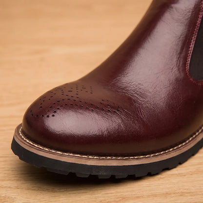 Lug Sole Chelsea Boots