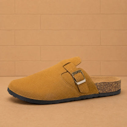 Minimalist Buckle Clogs