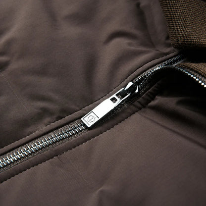 Mixed-Panel Down Jacket