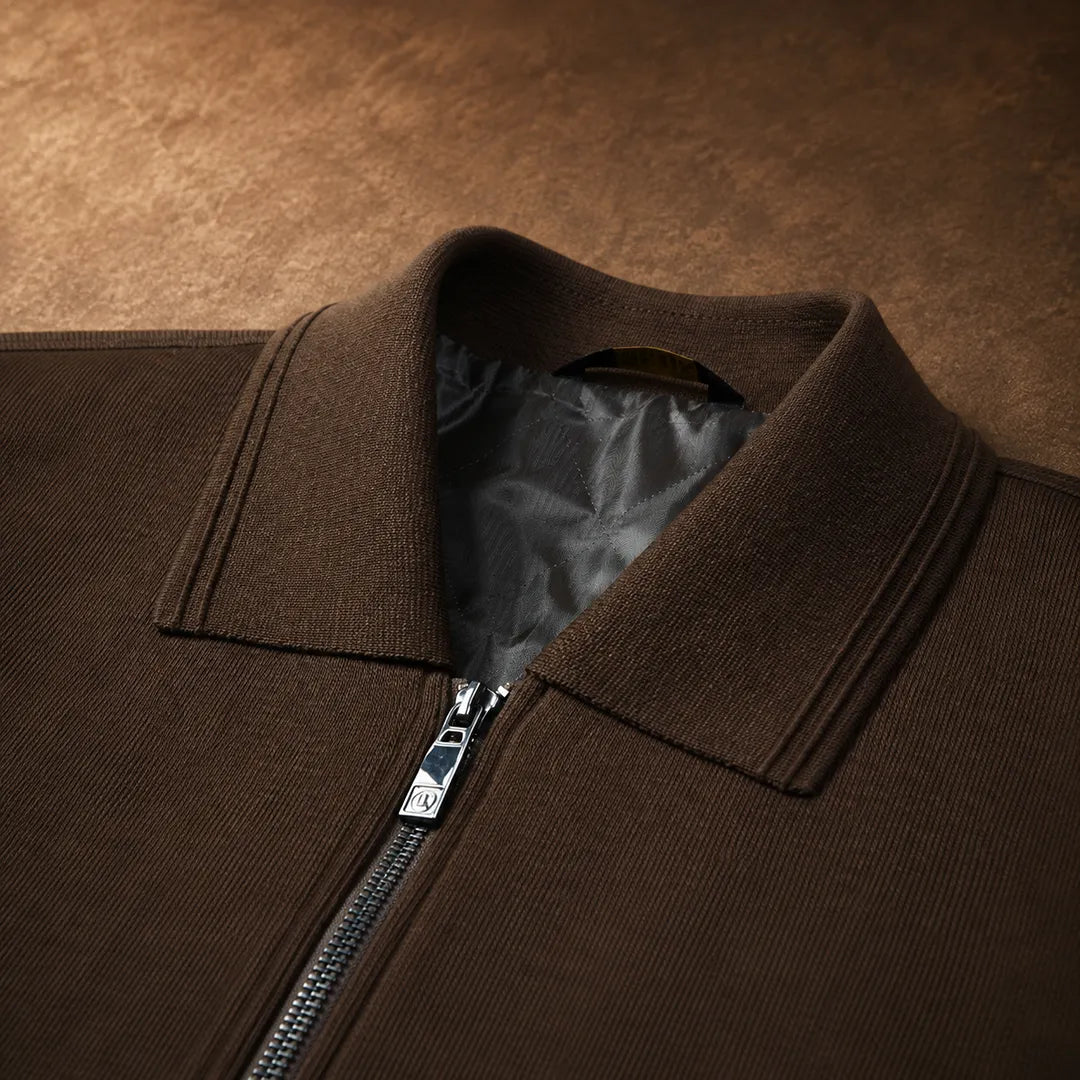 Mixed-Panel Down Jacket